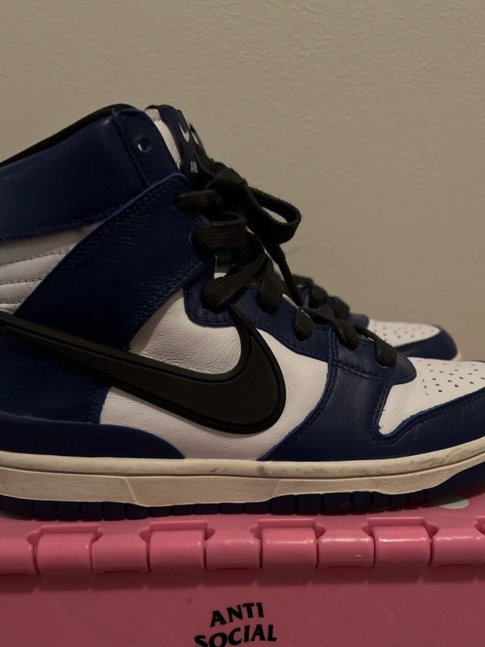 Nike Dunk High x AMBUSH DEEP ROYAL